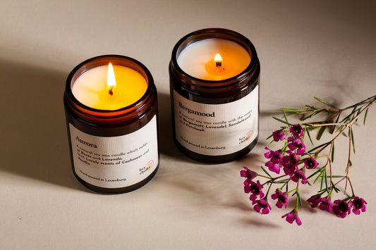 Duftkerze „Sol e Mare“ | Meer & Sonne | Mediterraner Duft | Handgemacht | 155g - KONSTLERIA