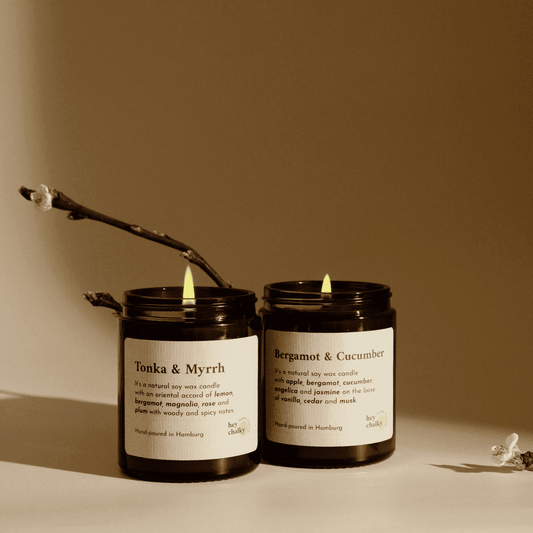 Duftkerze „The Library“ | Orientalische Noten | Handgemacht | 155g - KONSTLERIA